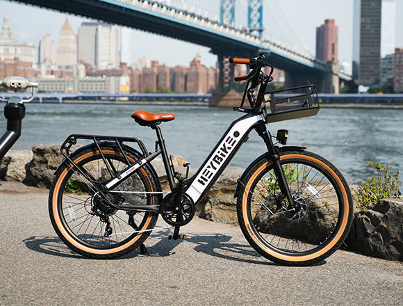 Electric Bike Commuter Cityrun Heybike