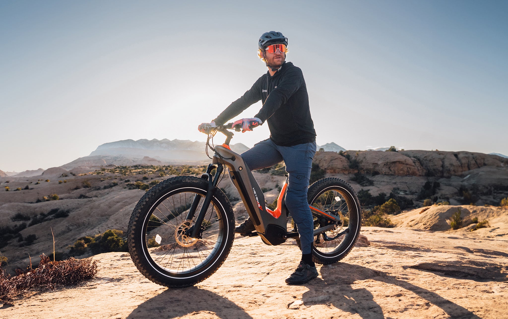 Hero Carbon Fiber EMTB | Mid-Drive Ebike | Heybike