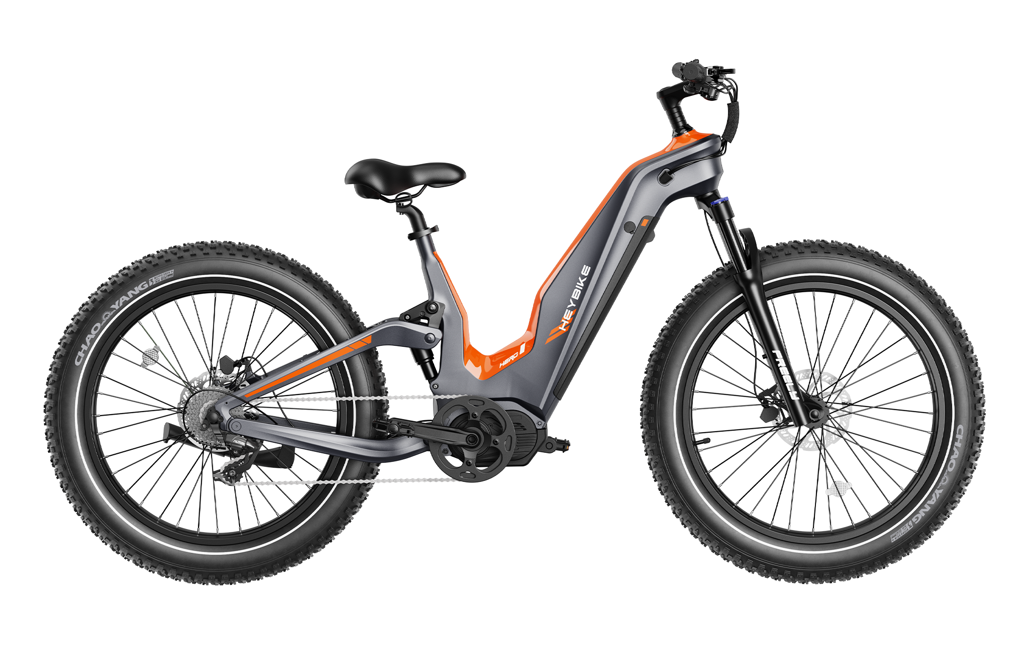 Hero carbon fiber electric bike - Tangerine