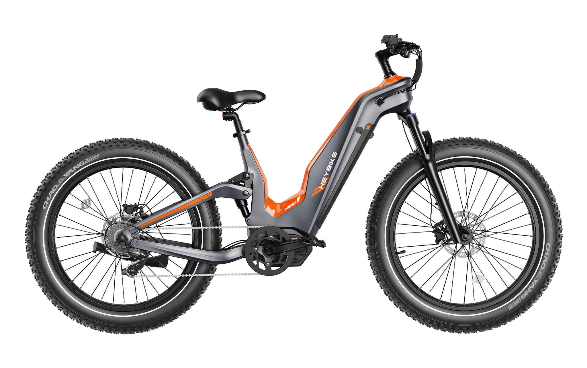 Hero carbon fiber electric bike - Tangerine